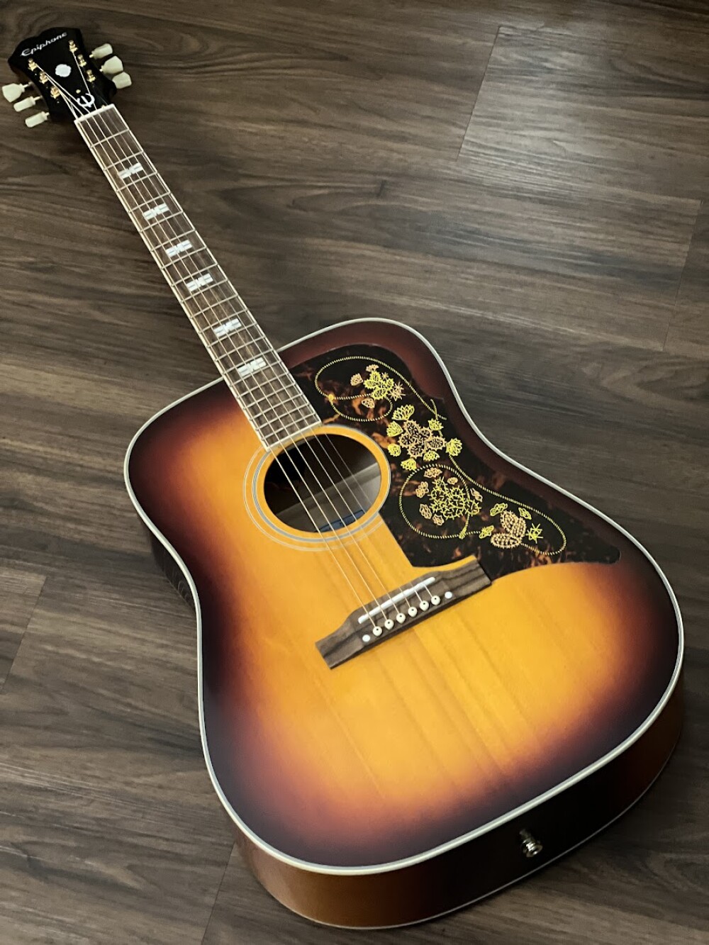 Epiphone Masterbilt Frontier Acoustic Electic in Iced Tea Aged Gloss